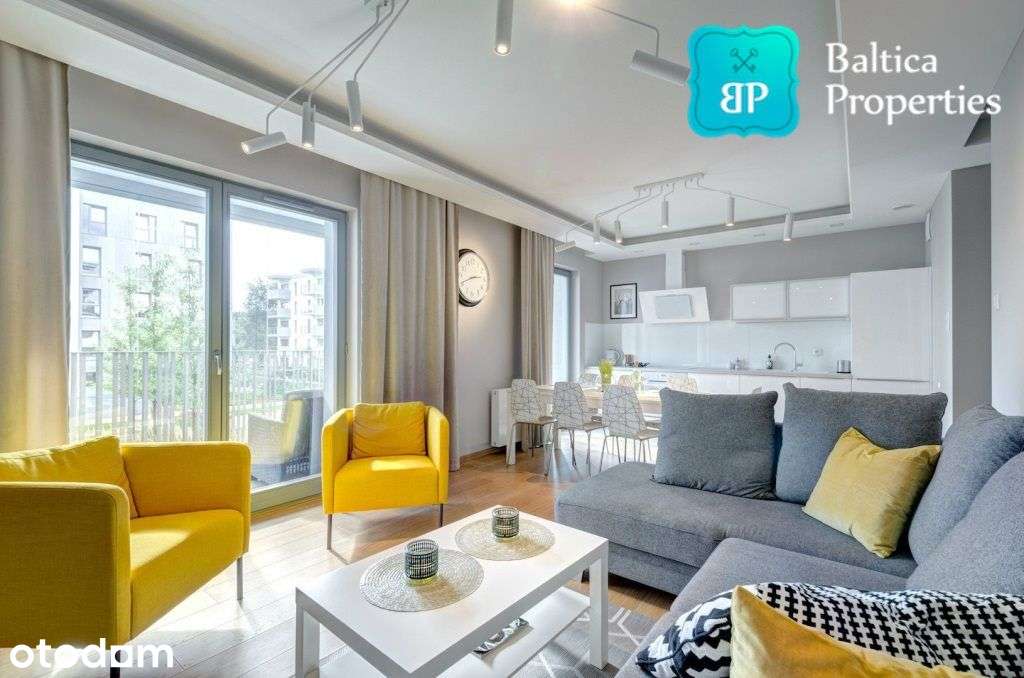 Brzeźno 3 pok, 75m2 + Taras + Garaż + Fitness