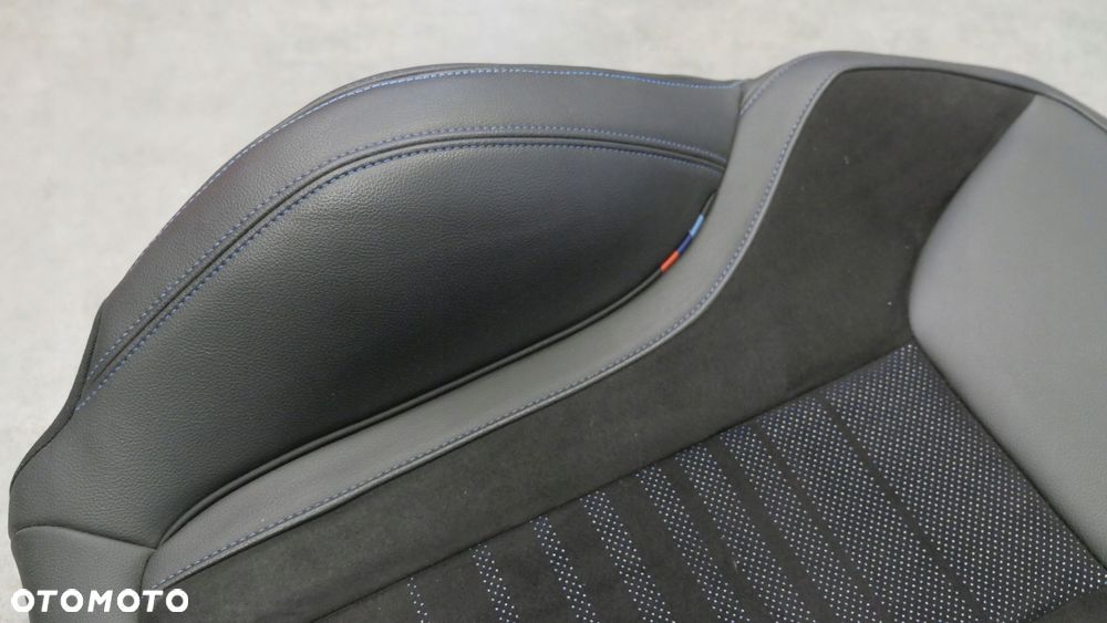 bmw g22 g42 poszycie oparcia fotela prawy m-pakiet alcantara 9500432 - 2