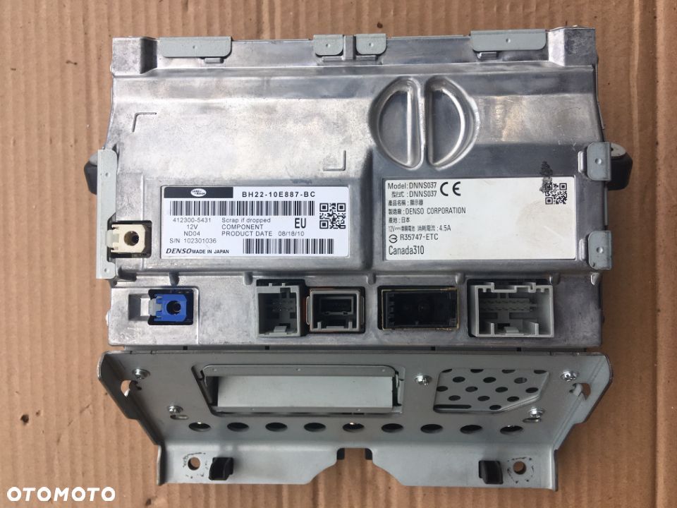 Ekran wyświetlacz nawigacji BH22-10E887 Range Rover Sport L320 Lift 2009-2013 - 2