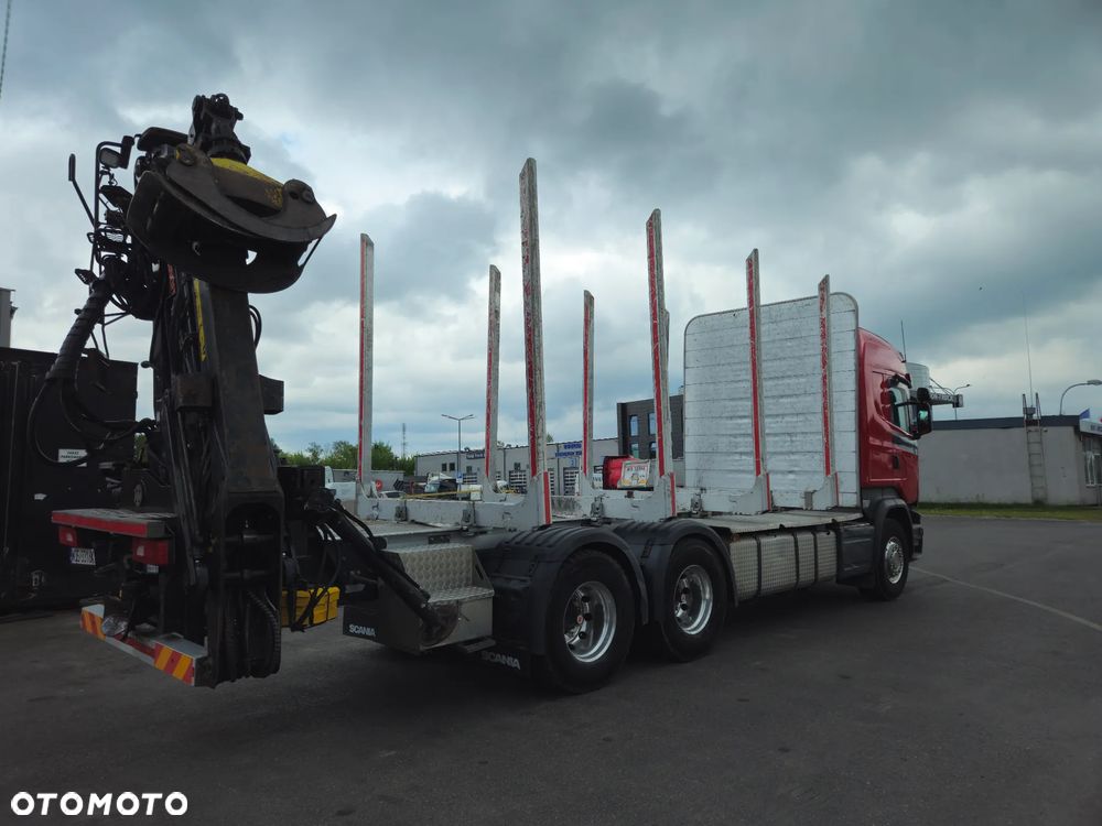 Scania R520 V8 Loglift 115Z93 do drewna drzewa kłody - 6