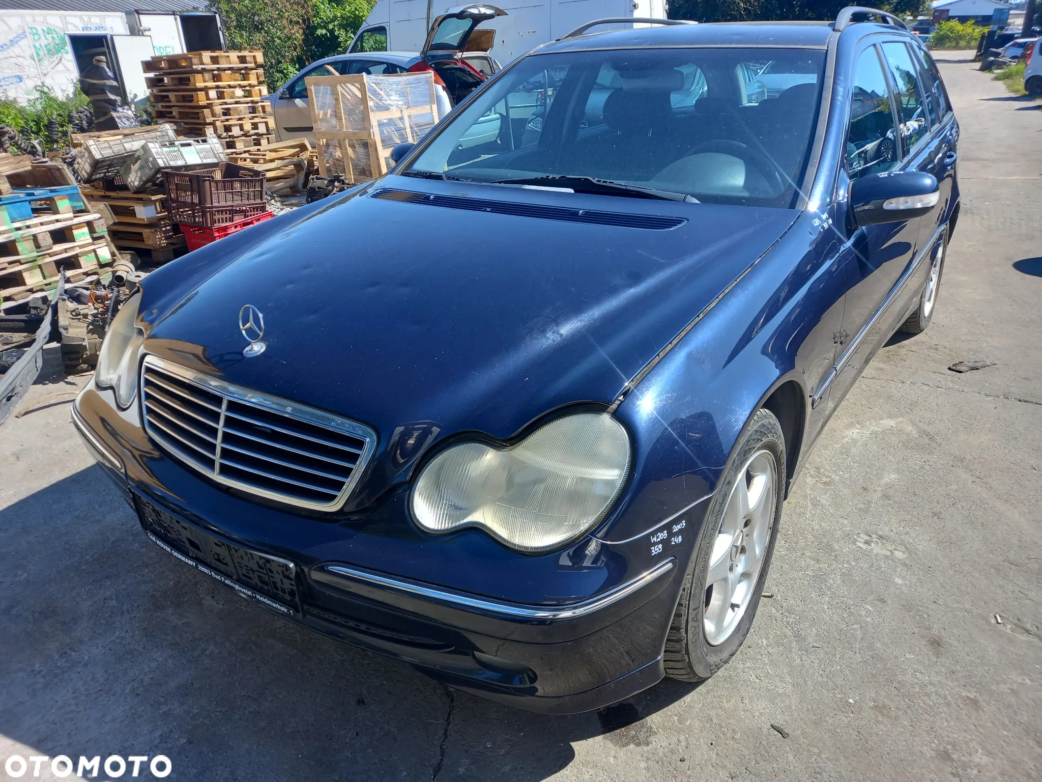 MERCEDES C W203 LAMPA PRAWY TYŁ PRAWA TYLNA KOMBI - 7