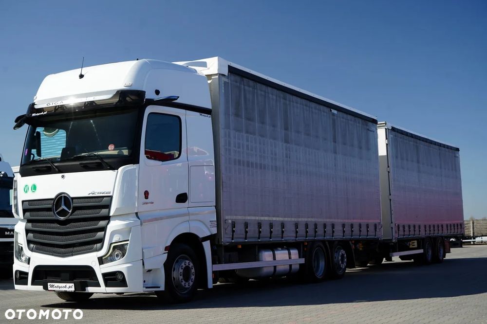 Mercedes-Benz ACTROS 2545 / ZESTAW TANDEM 120 M3 / PRZEJAZDOWY / BIG SPACE / WIELTON - 4