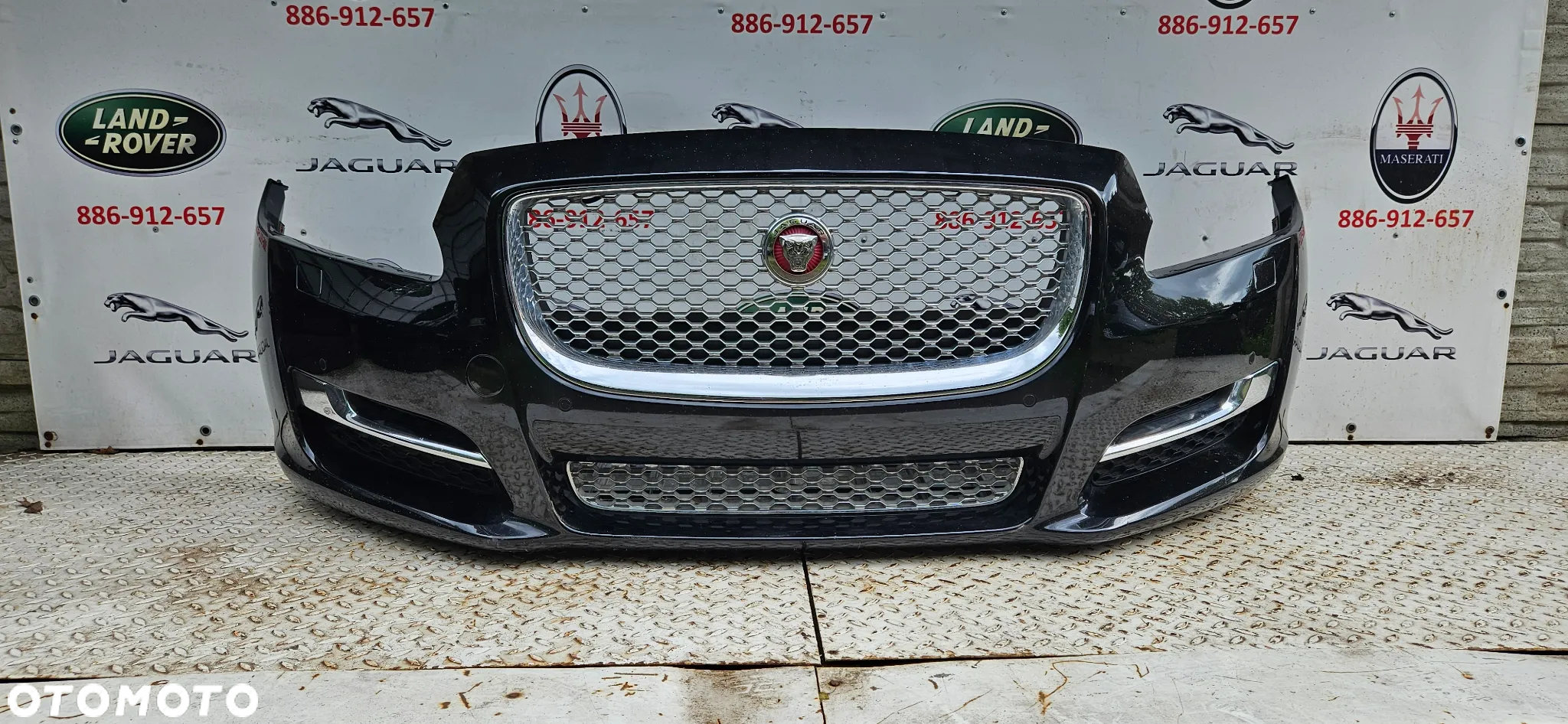 Jaguar XJ 351 LIFT 2015-2019 Kompletny zderzak przedni Zderzak przód 4x PDC KOLOR PEL - 2