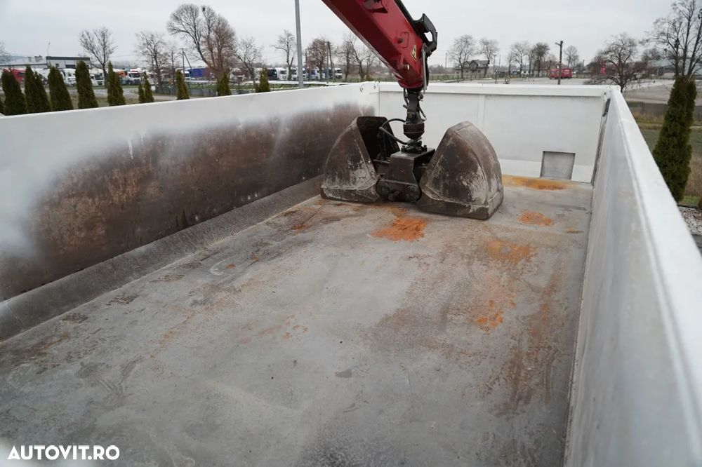 Volvo FMX 380 / 6x4 / BASCULATOR + HDS HMF 1820 K2 / HYDRODOLTA / RADIOCOMANDĂ / GRAPPA / ROTATOR / - 24