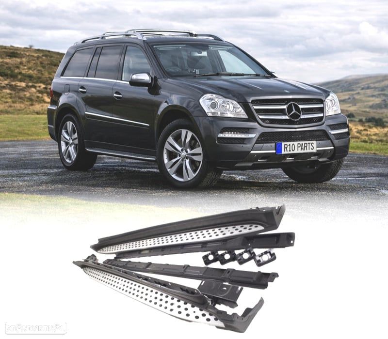 ESTRIBOS LATERAIS MERCEDES GL X164 06-12 - 1