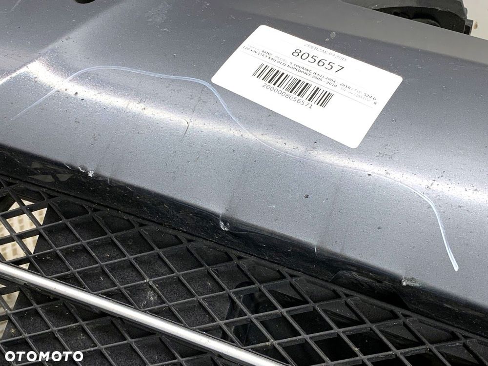 ZDERZAK PRZÓD  BMW 5 Touring (E61) 2004 - 2010 520 d 120 kW [163 KM] olej napędowy 2005 - 2010 A68 - 6