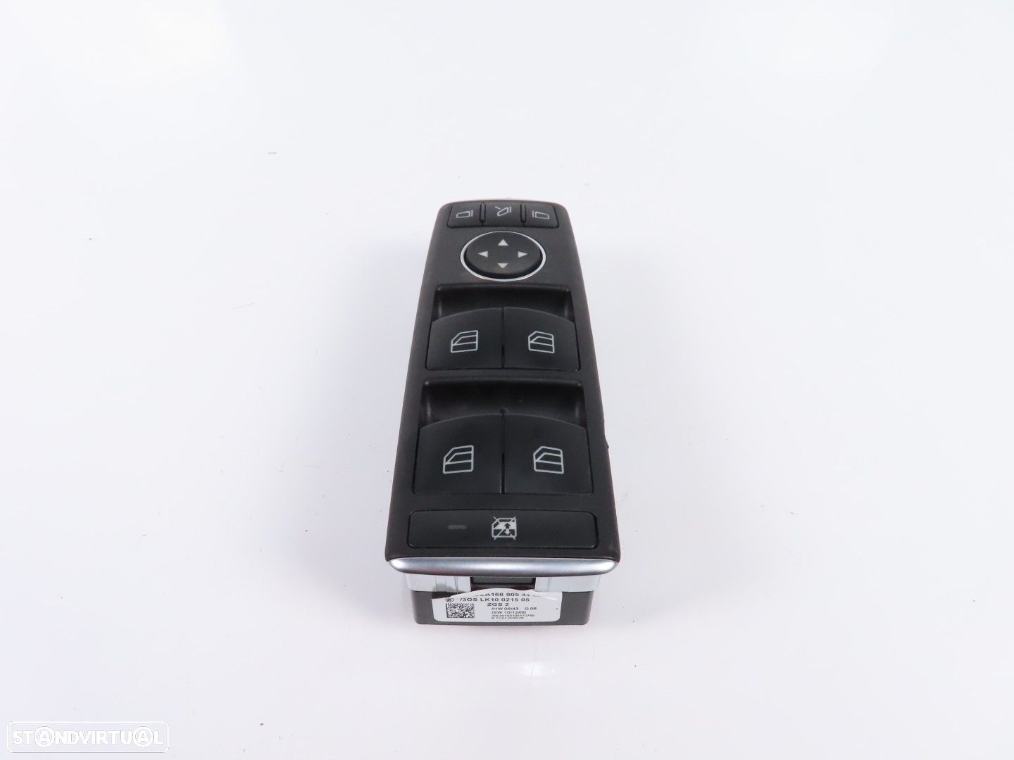 Interruptor / Botão vidros Esquerdo/Frente Usado / Original MERCEDES-BENZ B-CLAS... - 1