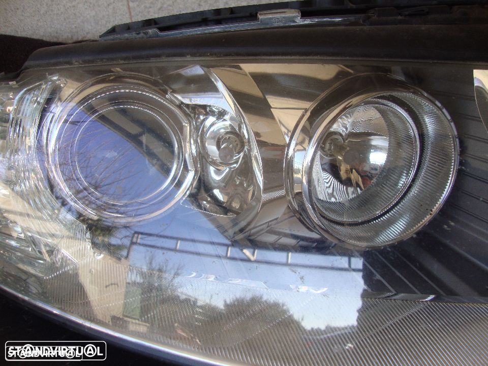 farois xenon direcionais Audi A8 de 2003 a 2006 pre-facelift grelha pequena - 4