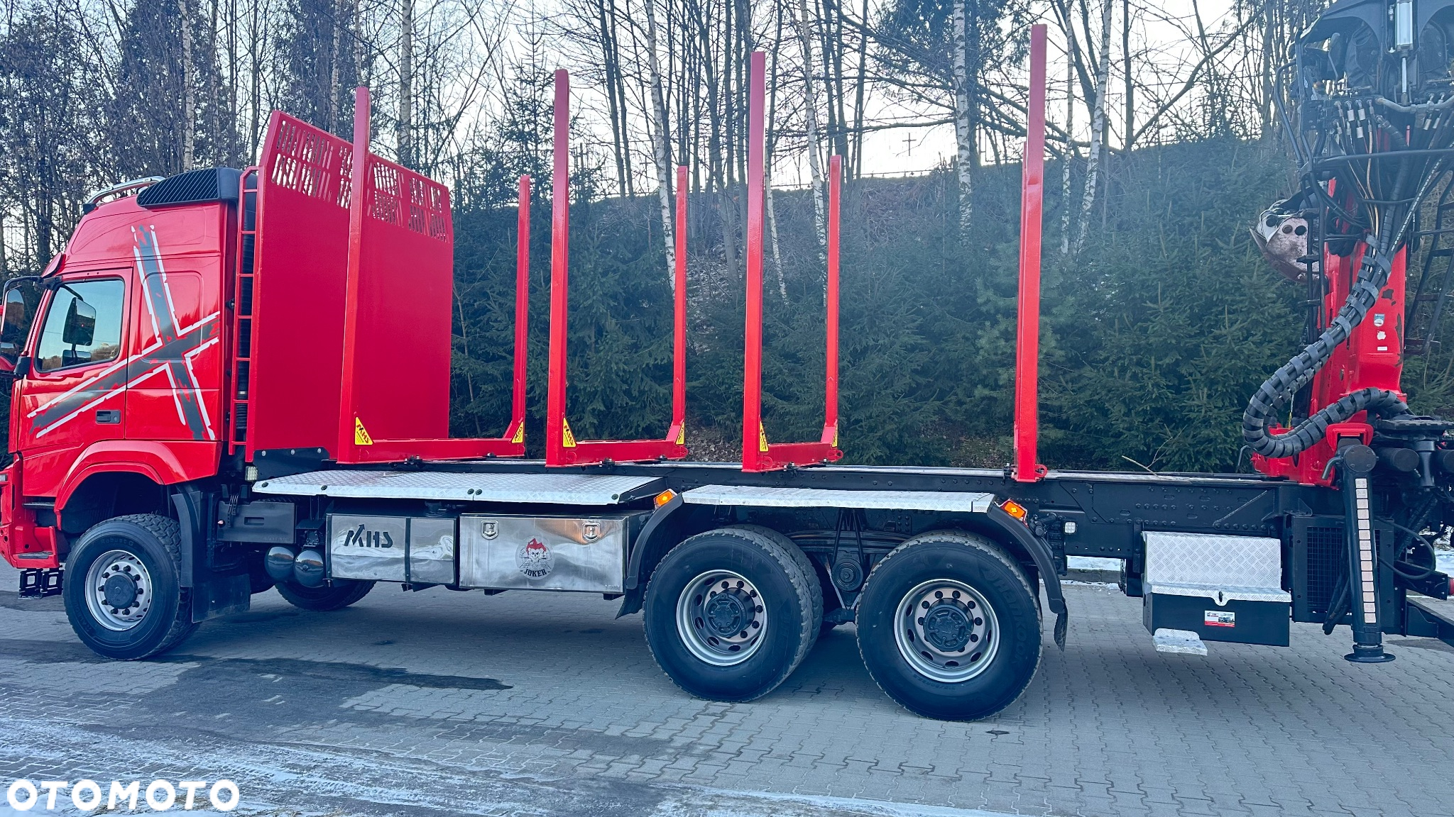 Volvo FMX 540 6x6 do drewna - 5