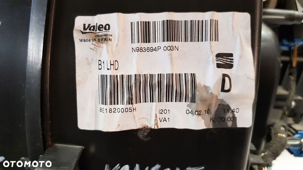 nagrzewnica dmuchawa Seat Exeo - 13