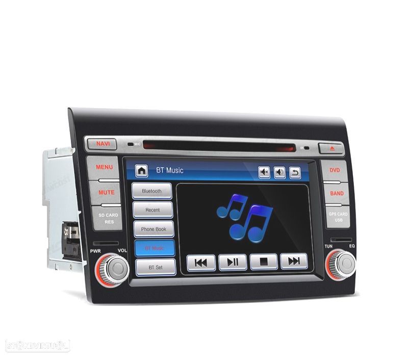 AUTO RADIO TIPO OEM PARA FIAT BRAVO 07-14 USB GPS TACTIL 7" HD - 3