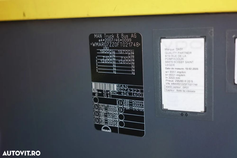 MAN LION’S COACH R07/ EURO 6 / 12 METRI / IMPORTAT / - 37