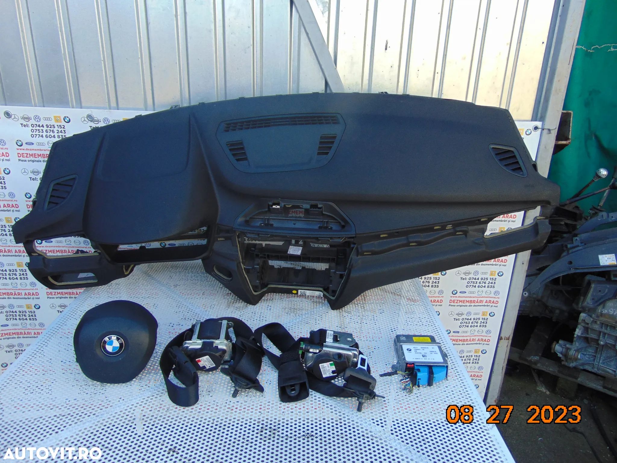 Plansa bord BMW x1 f48 f49 airbag sofer pasager centuri fata stanga dreapta lit airbag-uri modul airbag bmw x1 f48 - 1
