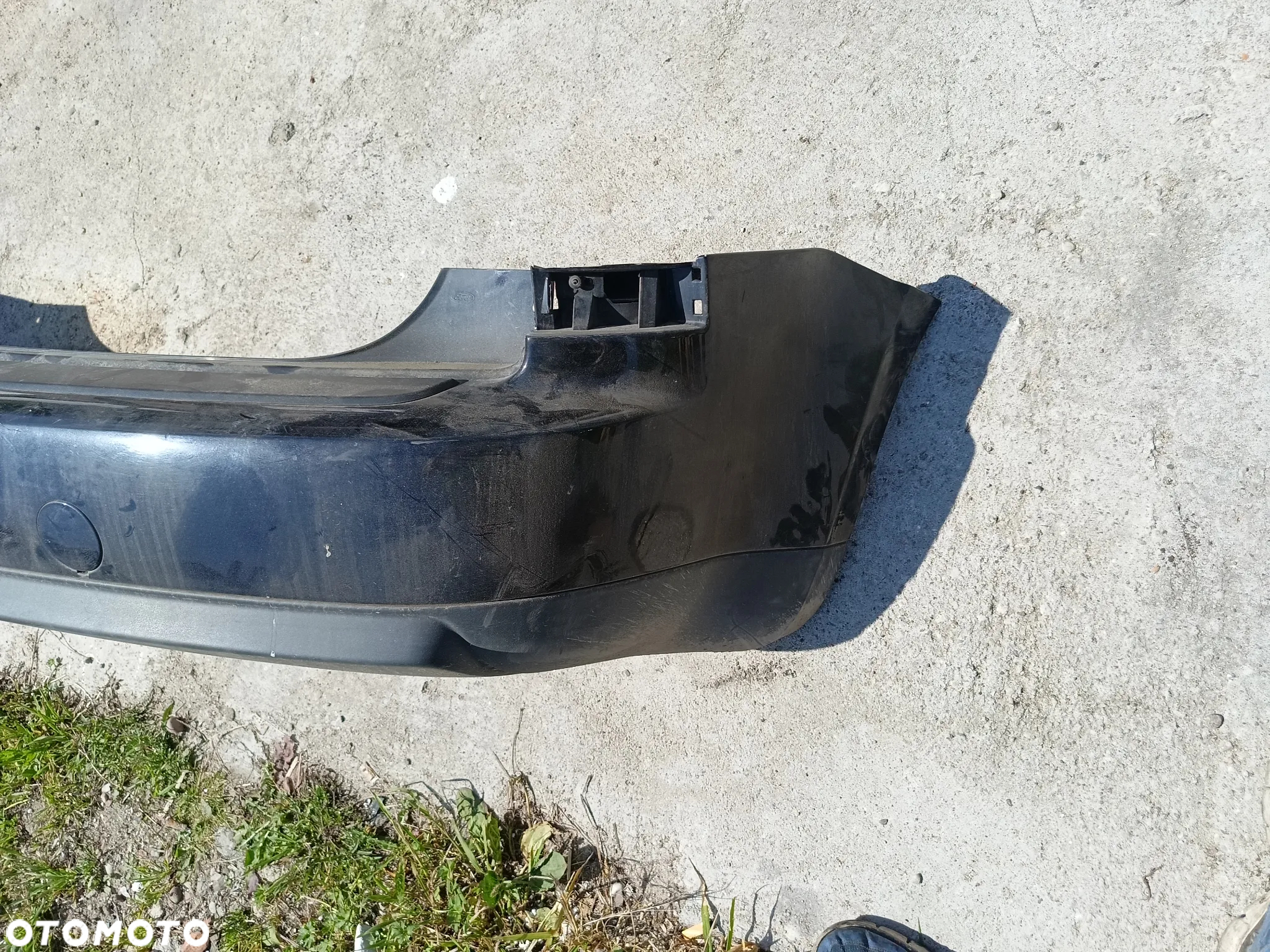FORD C-MAX MK1 2005R ZDERZAK TYŁ TYLNY CZARNY - 3