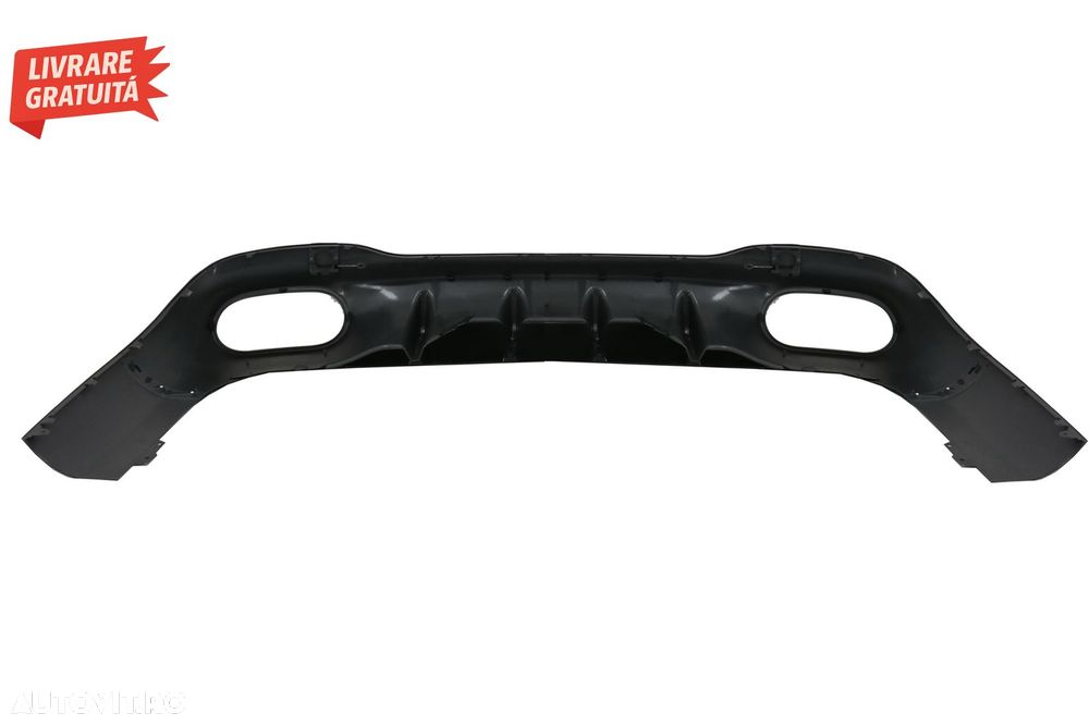 Difuzor Bara Spate cu Ornamente Evacuare Mercedes CLA X118 Shooting Brake C118 Cou- livrare gratuita - 5