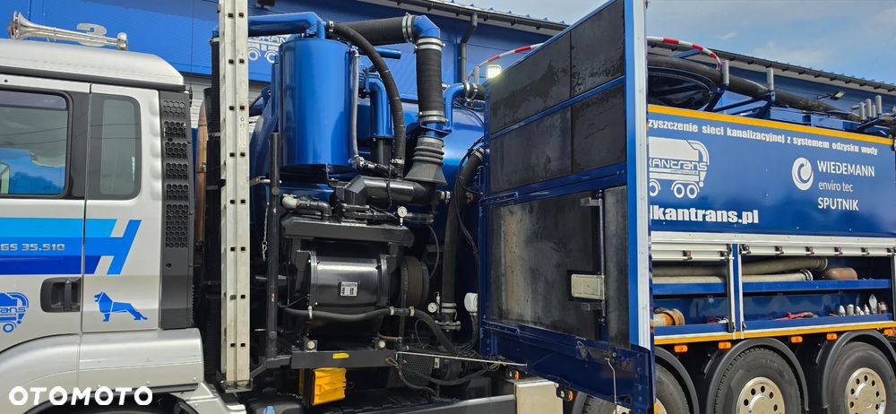 MAN TGS 35.510 WIEDEMAN 12/6m3 kamera SPUTNIK Recykling - 22