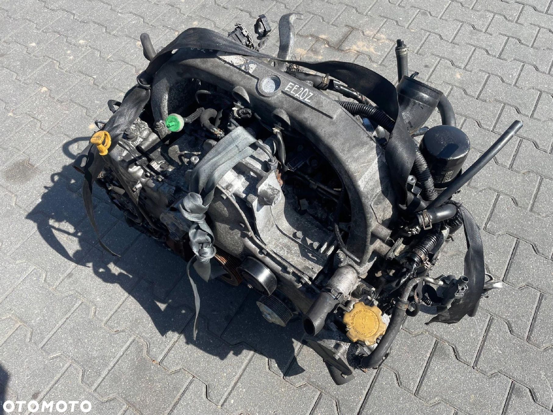 SILNIK KOMPLETNY 2.0 D EE20Z SUBARU LEGACY IV 2009 - 1