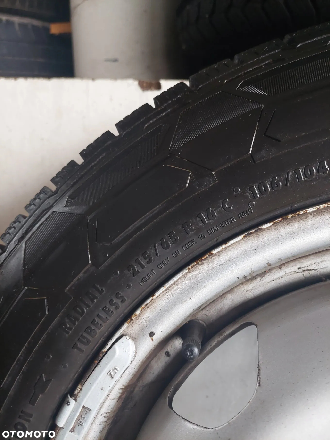 Koła  Felgi Stalowe Vw Transporter T5 T6 5x120 Opony Zimowe Continental Van Contact Winter 215/65R16C - 4