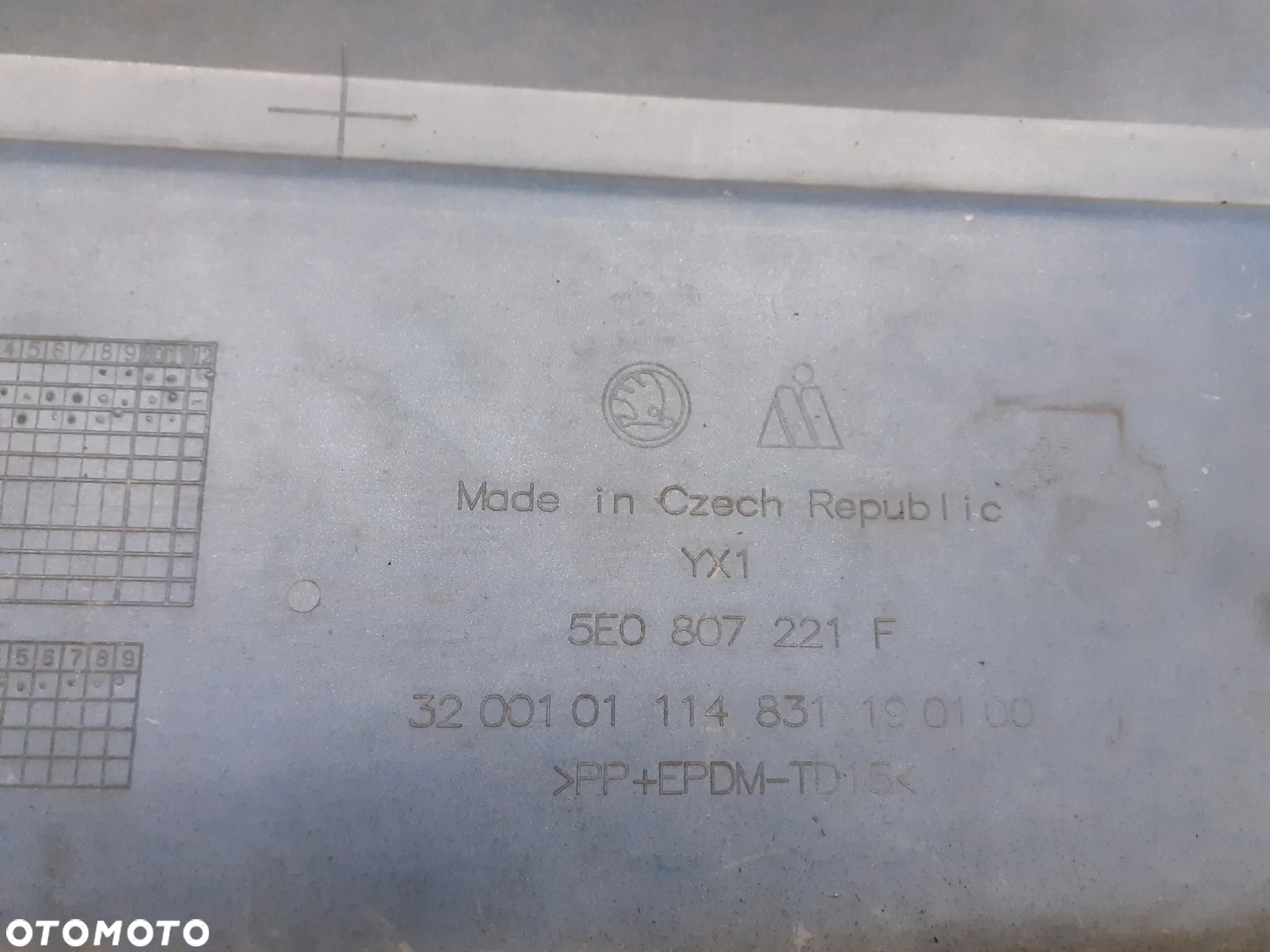 ZDERZAK PRZEDNI PRZÓD SKODA OCTAVIA III 5E0 RS 2013-2016R - 12