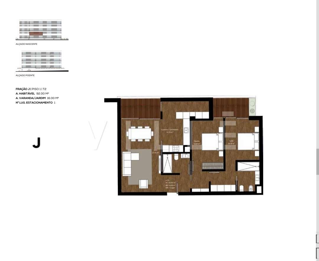 Apartamento T2 Venda em São João da Madeira,São João da Madeira - Grande imagem: 2/12