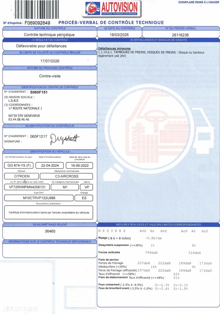Citroën C3 AIRCROSS PureTech 110 Stop & Start OPF SHINE PACK - 28