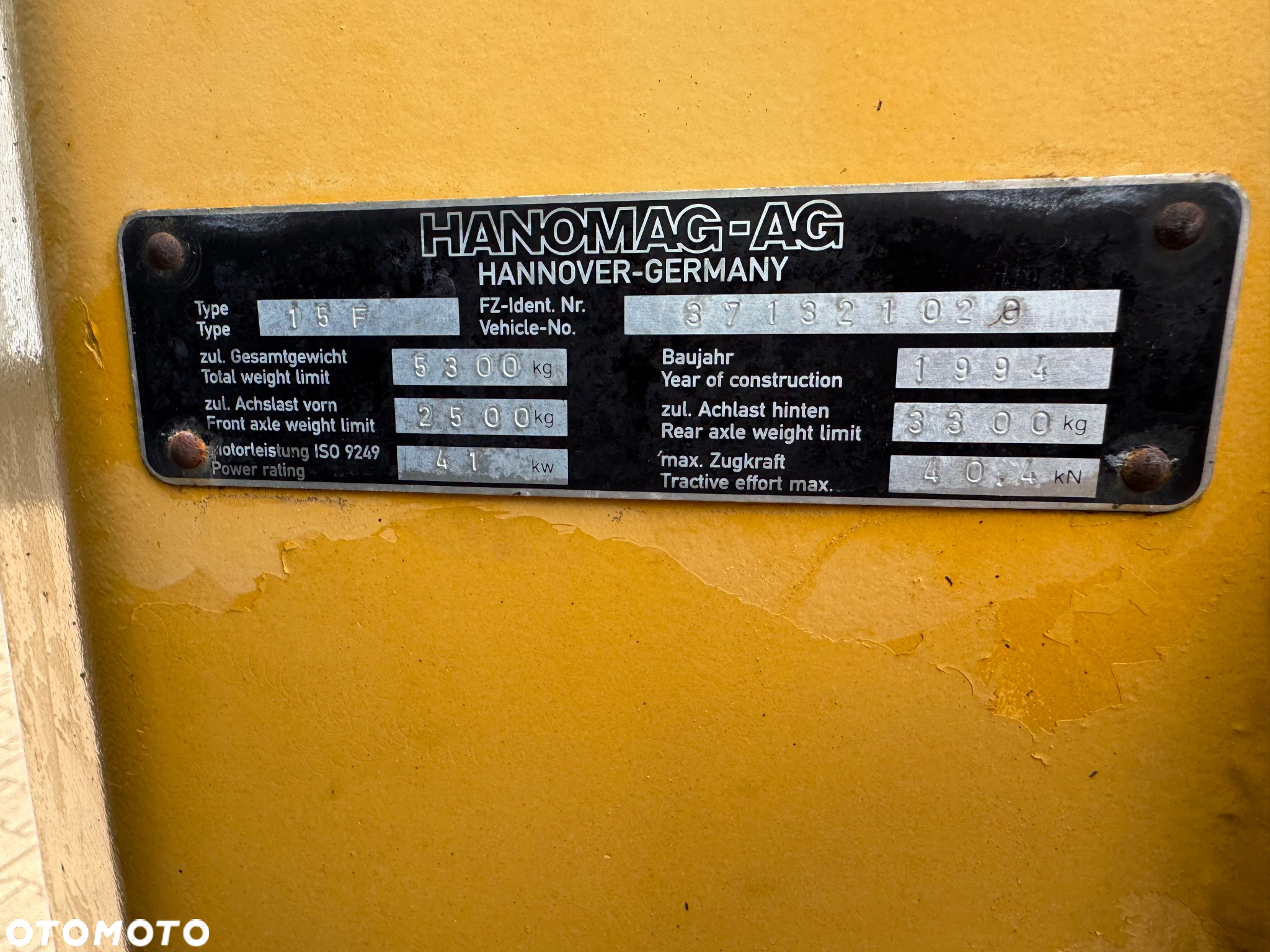 Hanomag 15F - 6