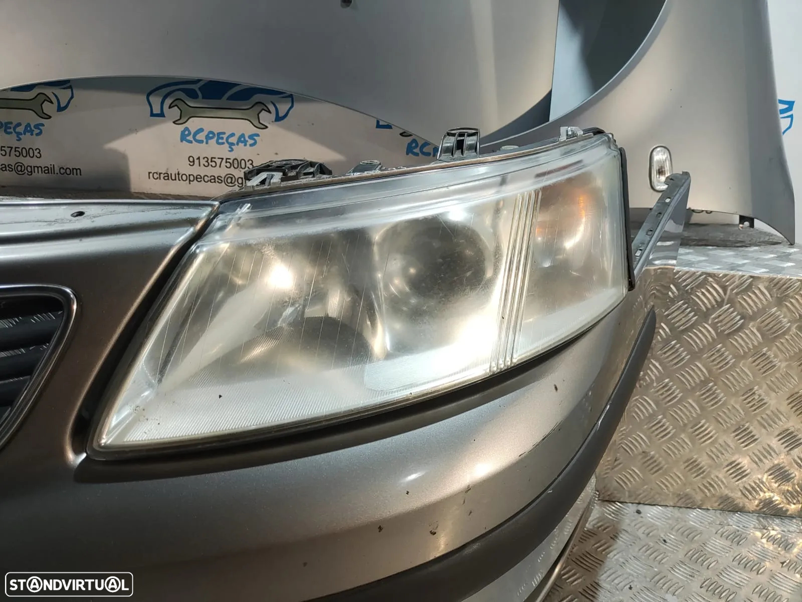 FRENTE COMPLETA SAAB 93 9-3 9.3 2 II MK2 YS3F CAPOT PARACHOQUES GUARDA-LAMAS OTICAS - 5