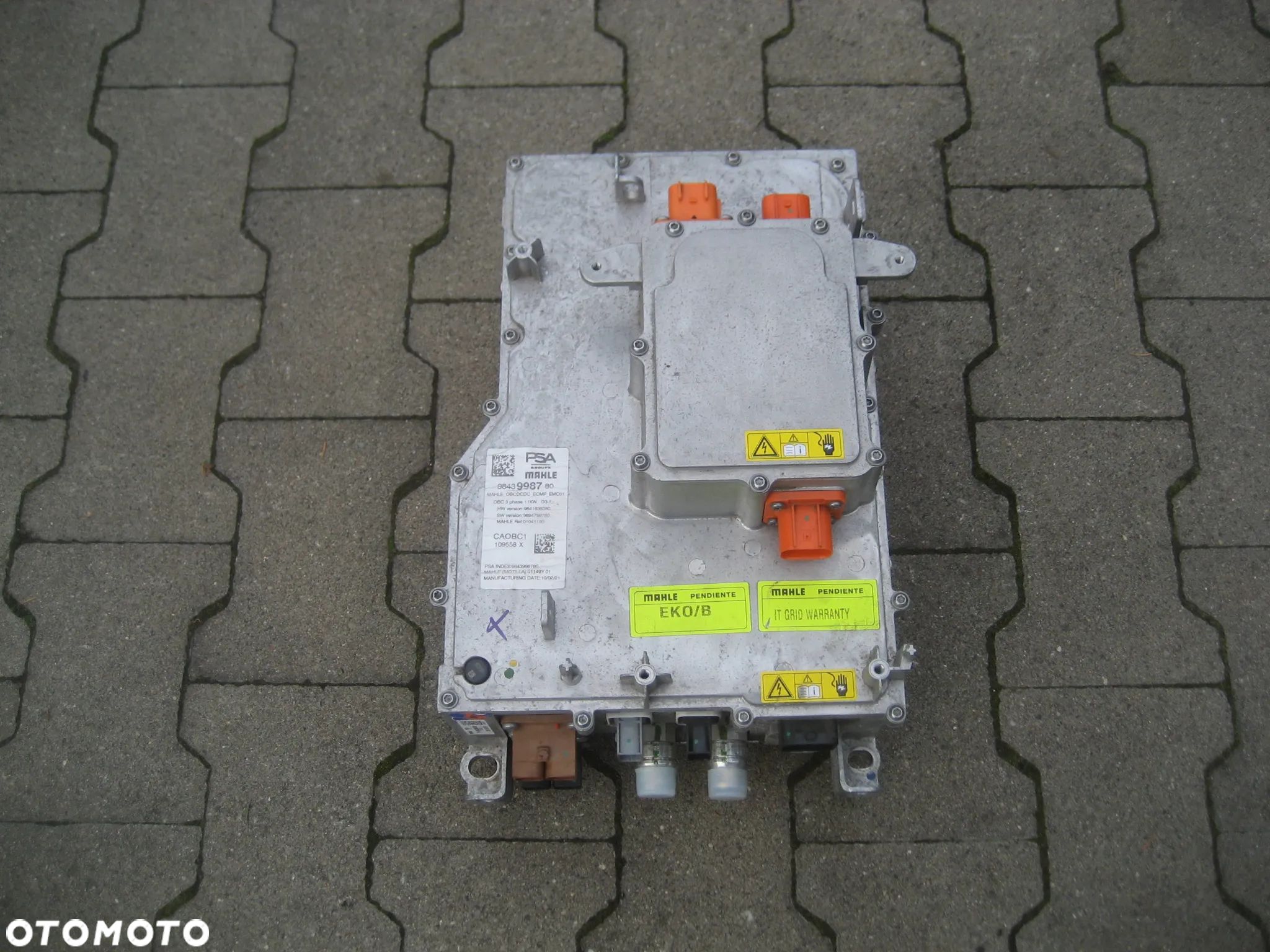 opel corsa f hybryda falownik inwerter moduł 9843998780 - 1