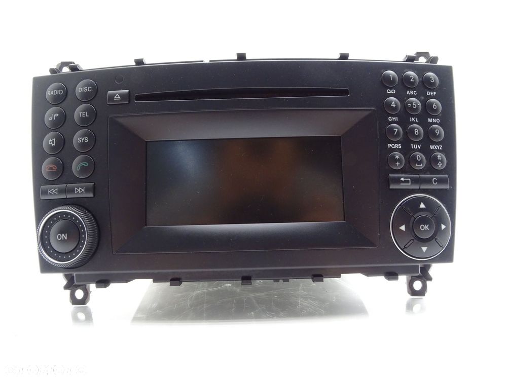 Radio cd odtwarzacz mf2860 a2038703594 mercedes clc 200 cl203 coupe - 1