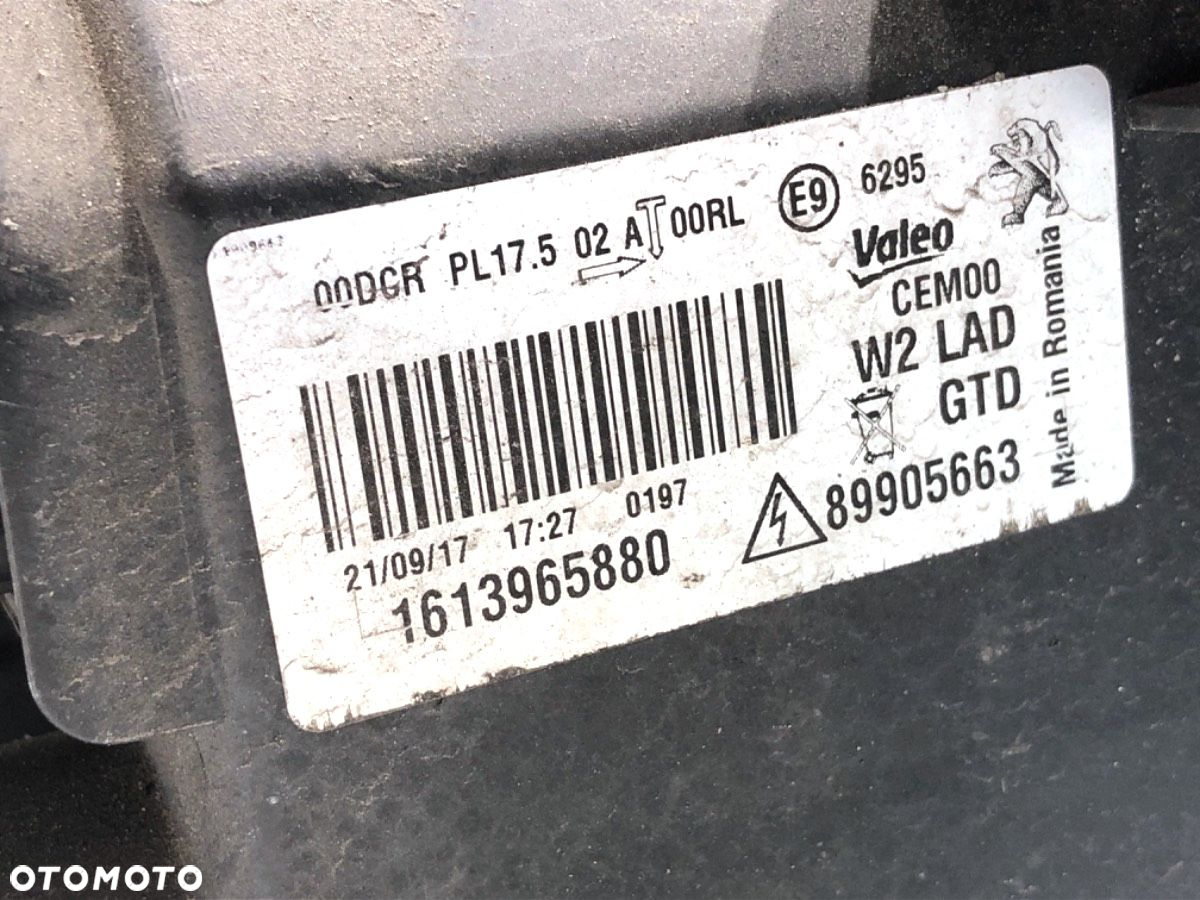 REFLEKTOR LEWY PRZÓD XENON LED - 1784.00 PLN - PEUGEOT 508 I (8D_) 2010 - 2018 2.0 HDi 120 kW [163 - 6