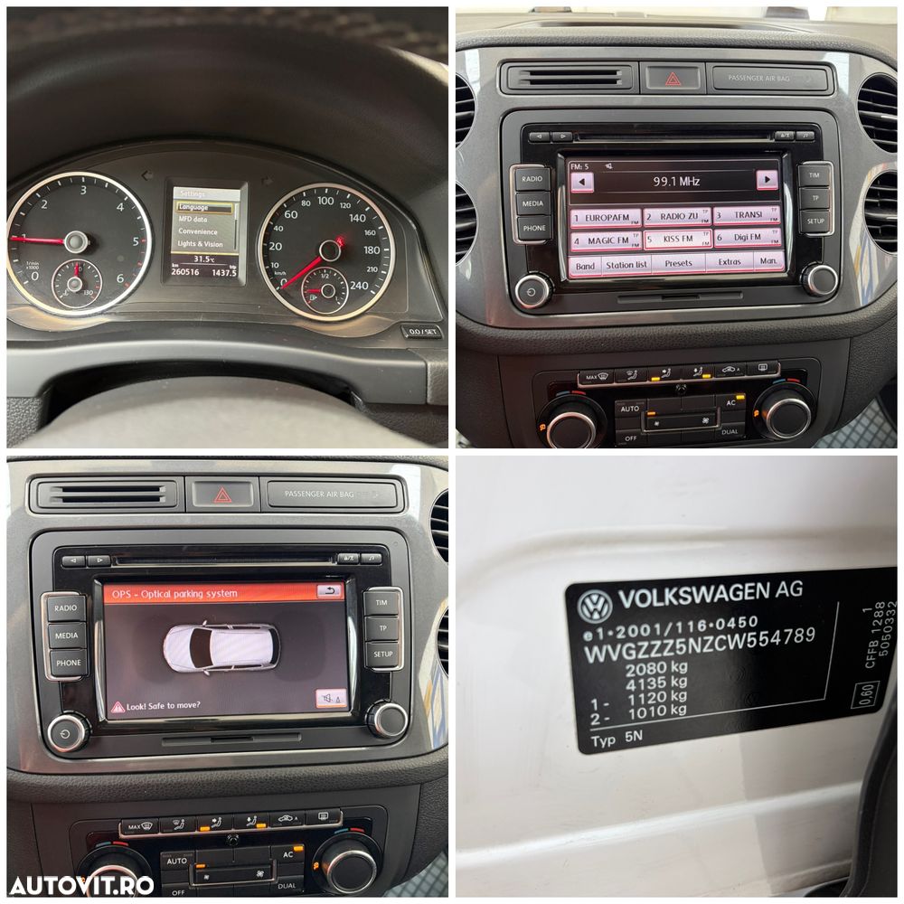 VOLKSWAGEN Tiguan 2012 — imagine 17