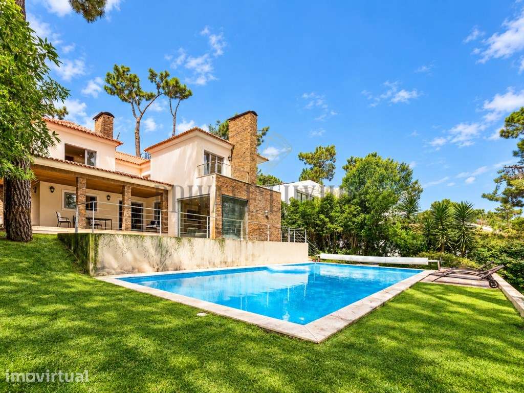 Moradia T5 na Herdade da Aroeira: Primeira Linha de Golfe com Vista... - Grande imagem: 4/27