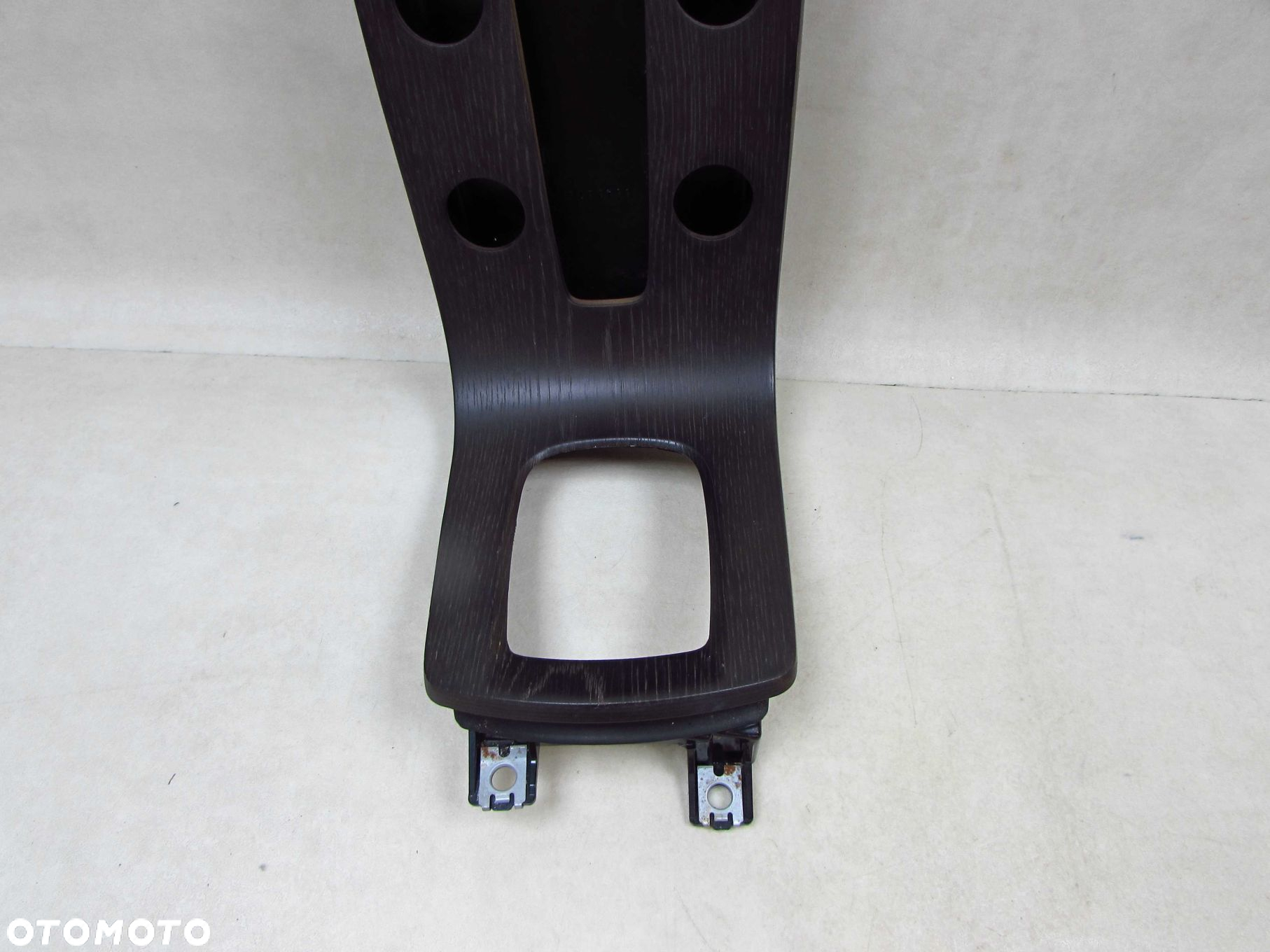 VOLVO C30 S40 V50 C70 II 10-13 RAMKA KONSOLI RADIA KONSOLA SRODKOWA WODOSPAD DREWNO MATOWE 31307009 - 3