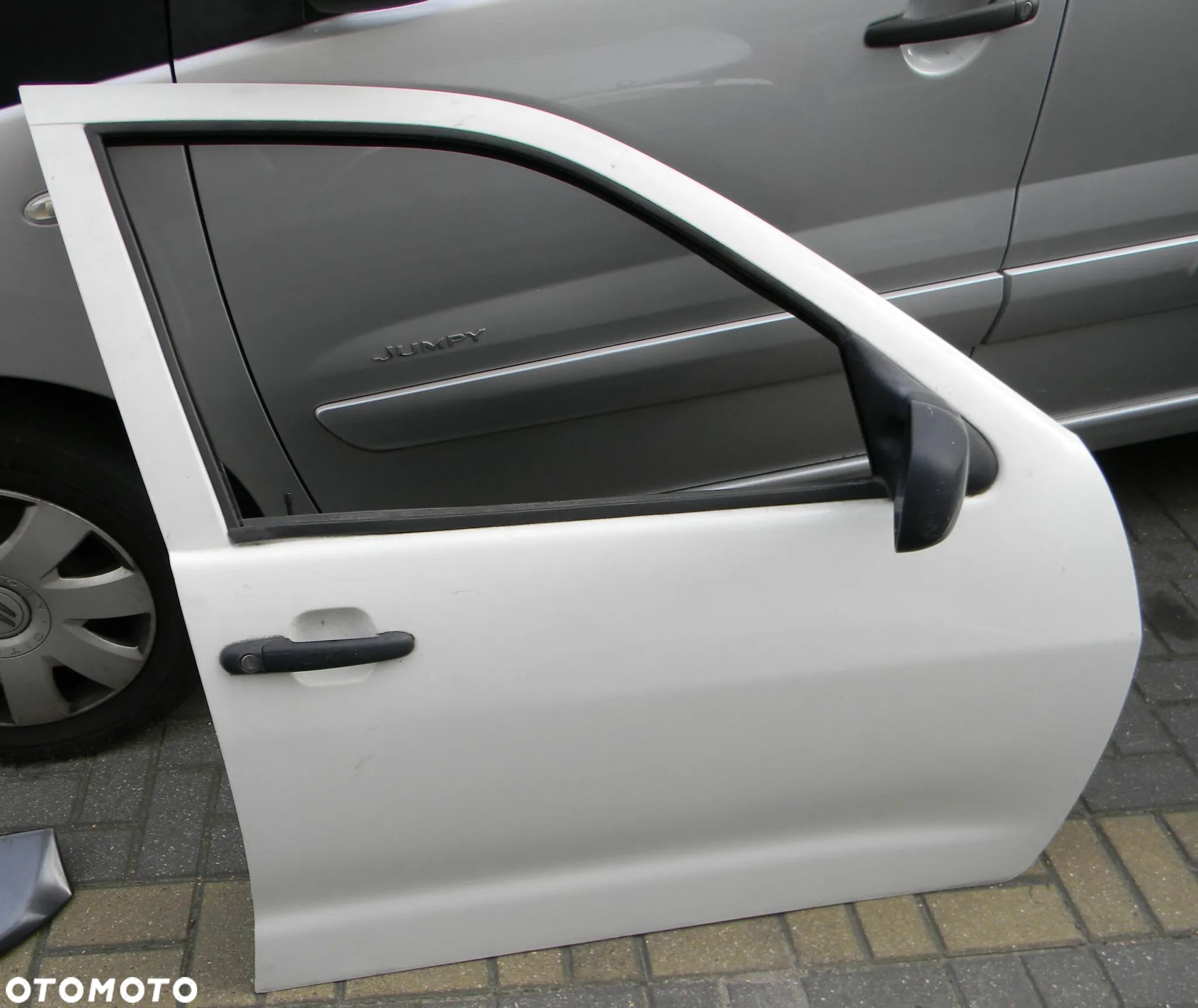 drzwi prawe przód VW CADDY II 94-02 6K0 BIAŁE - 1