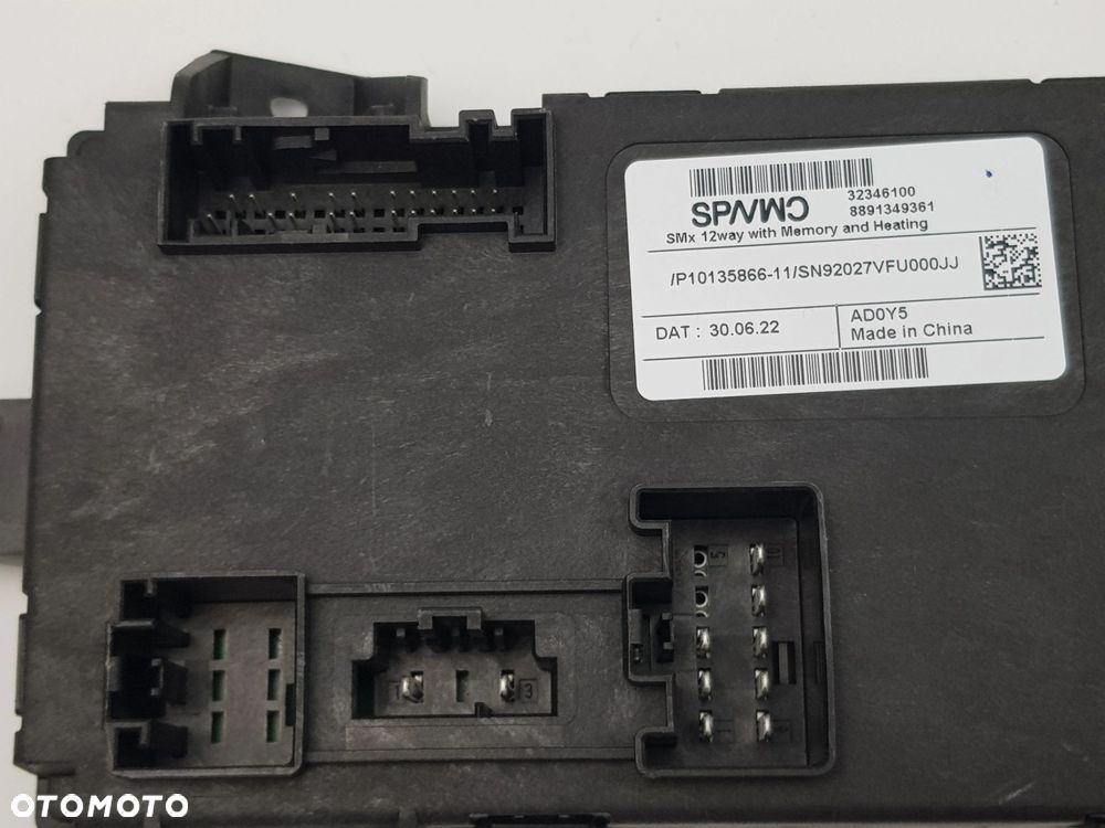NOWY ORYGINALNY Moduł Sterownik pamięci fotela Volvo XC40 II 32346100 - 7