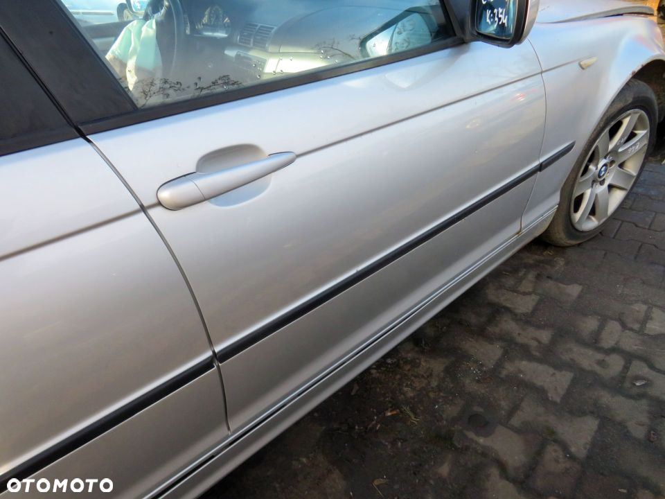 DRZWI PRZEDNIE PRAWE 3 E46 LIFT SEDAN 354 41517034152 SREBRNY BMW 2002-2005 - 2