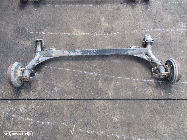 Eixo Eix620 VW POLO 2 COUPE 1992 1.0 45CV 3P PRETO TRAS CUBOS COMPLETO - 1