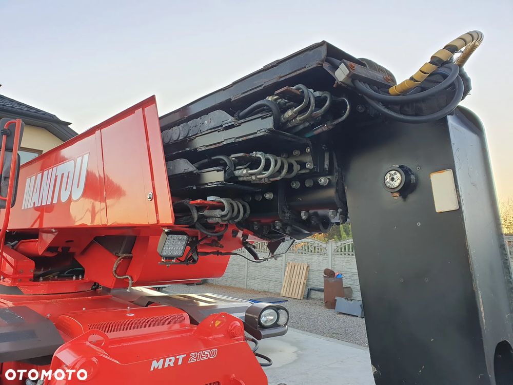 Manitou MRT ROTO 2150 Privilege KOSZ/WIDŁY/PILOT SPROWADZONA SUPER STAN - 23