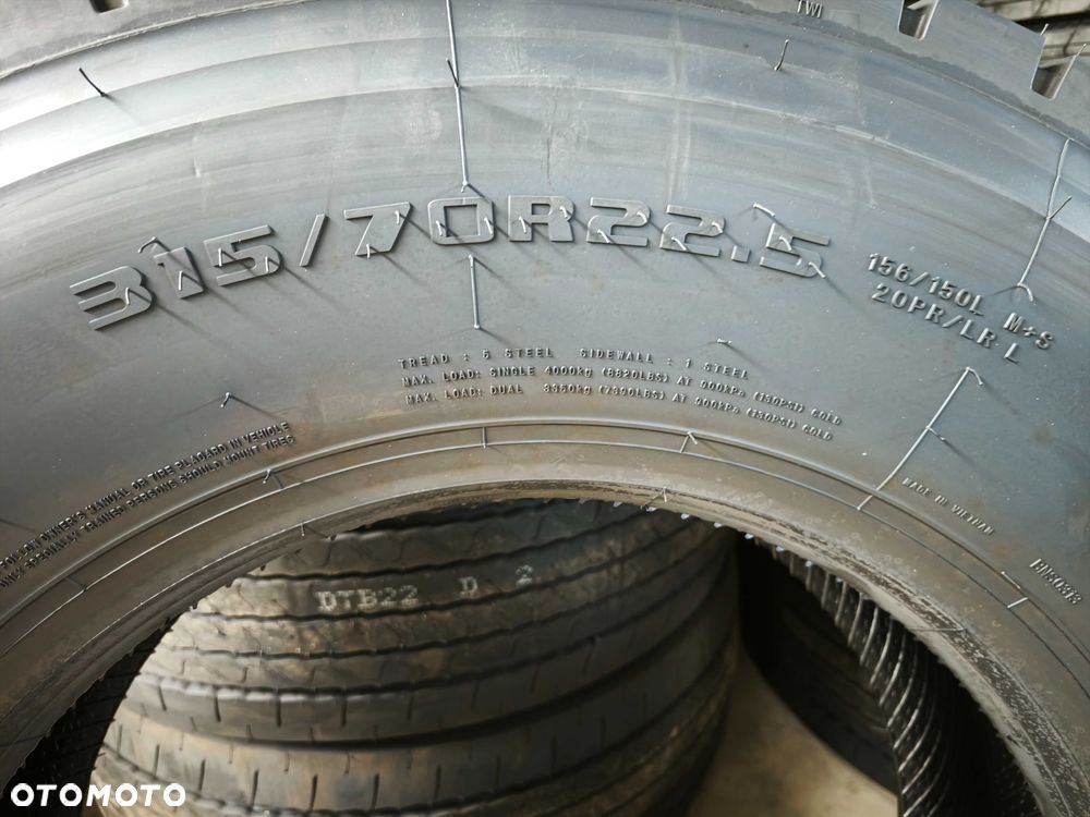 NOWE opony 315/70R22.5 Royal Black DV211 (kopia Michelin X Multi D+) - 4