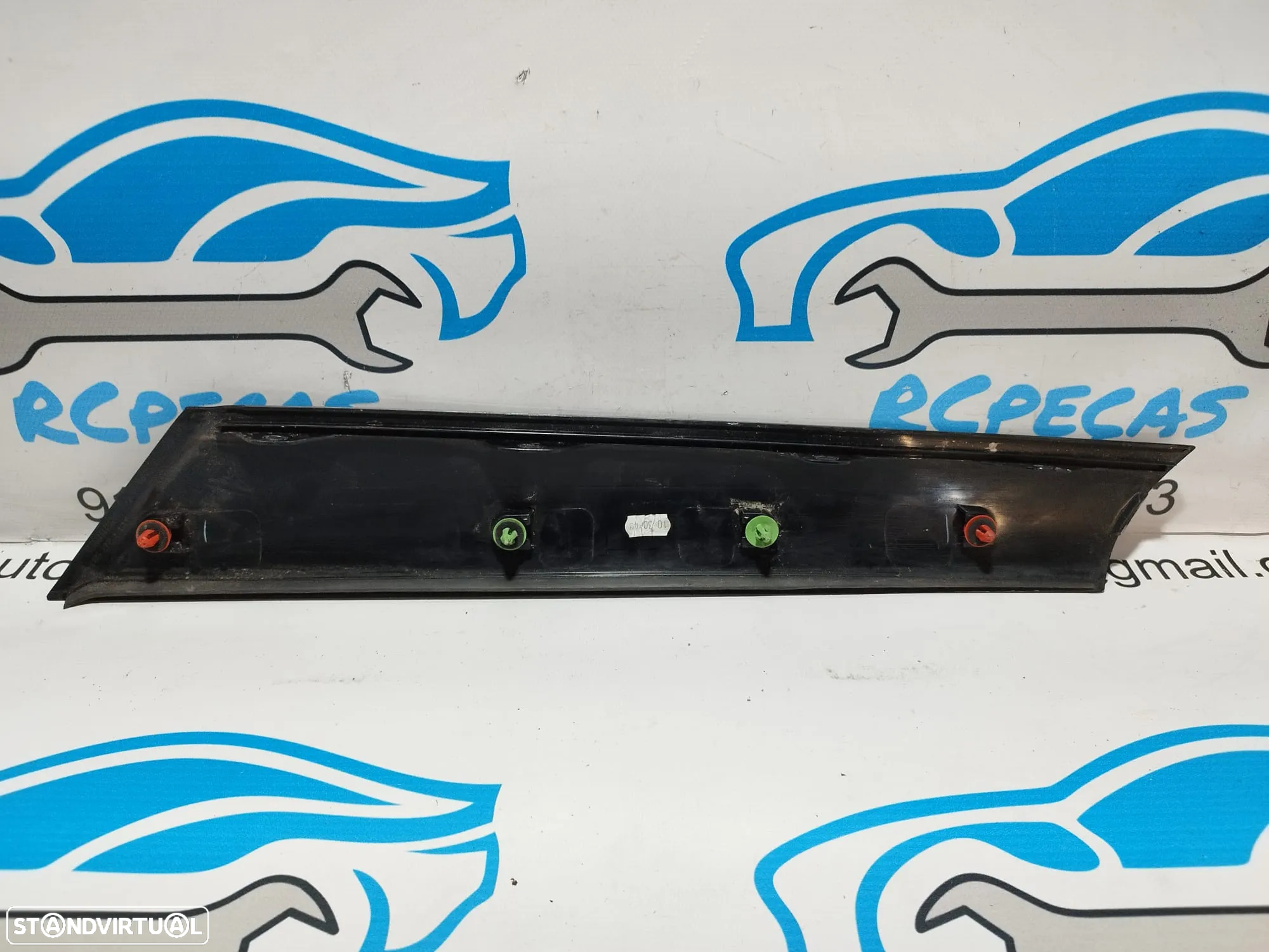 FRISO LATERAL TEJADILHO FRONTAL FRENTE ESQUERDA MINI COOPER R56 51137272583 7272583 R56 LCI R55 CLUBMAN R57 CABRIO FRISOS LATERAIS - 2