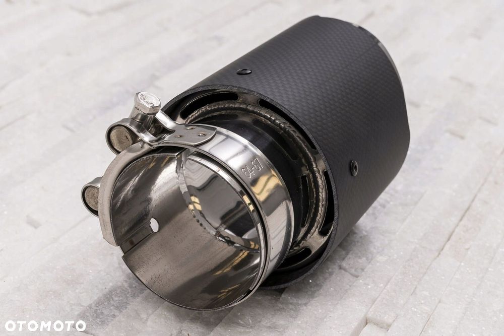 końcówka wydechu karbon 64 mm l 170 honda hr-v ii iii - 7