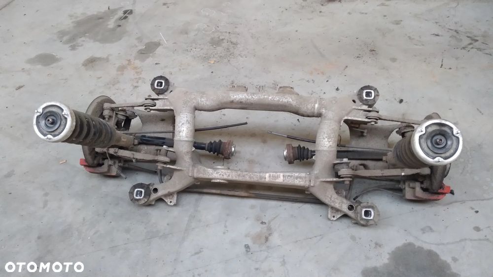 BMW 5 E60 SEDAN ZAWIESZENIE TYLNE TYŁ KOMPLETNE WAHACZE SANKI AMORTYZATORY nr. 64/7 - 1