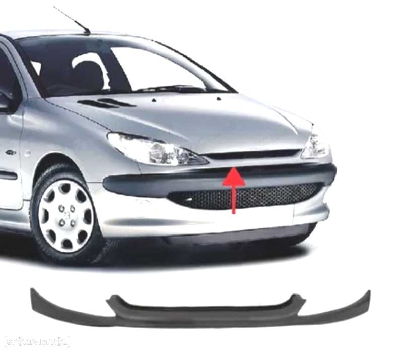 GRELHA FRONTAL PEUGEOT 206 98-09 - 1