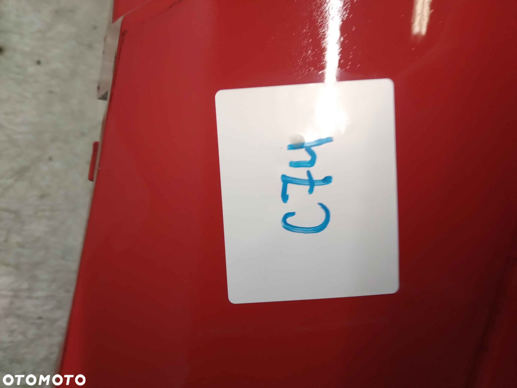 ^ ZDERZAK TYŁ TYLNY DO OPEL CORSA D Y547 CZERWONY - 4