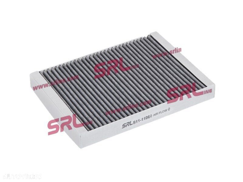 Filtru polen carbon, habitaclu Citroen C5 3 (Rd) 2008-2019, C6 (Td) 2005-2012; Peugeot 407 (6d) 2004-2011 SRLine Polonia - 1