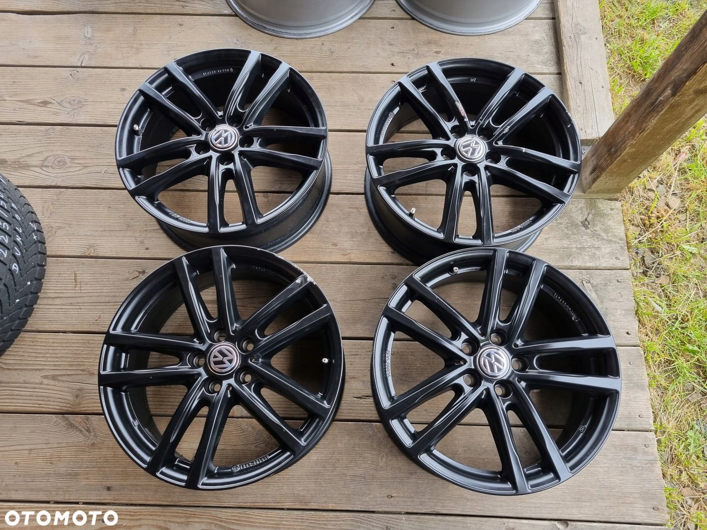 VW TIGUAN 5NA,PASSAT,AUDI,SEAT LEON,SKODA SUPERB 7X18 ET43 5X112 db stan - 1