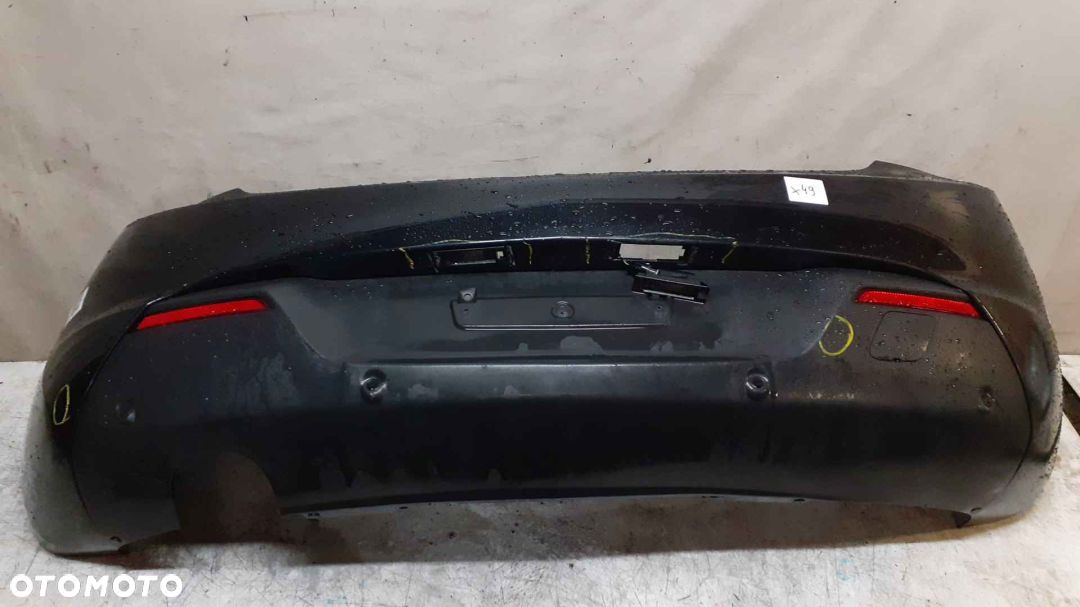 + ZDERZAK TYŁ TYLNY OPEL ASTRA J 4 OPC GTC Z22C CZARNY PDC CZUJNIKI - 1