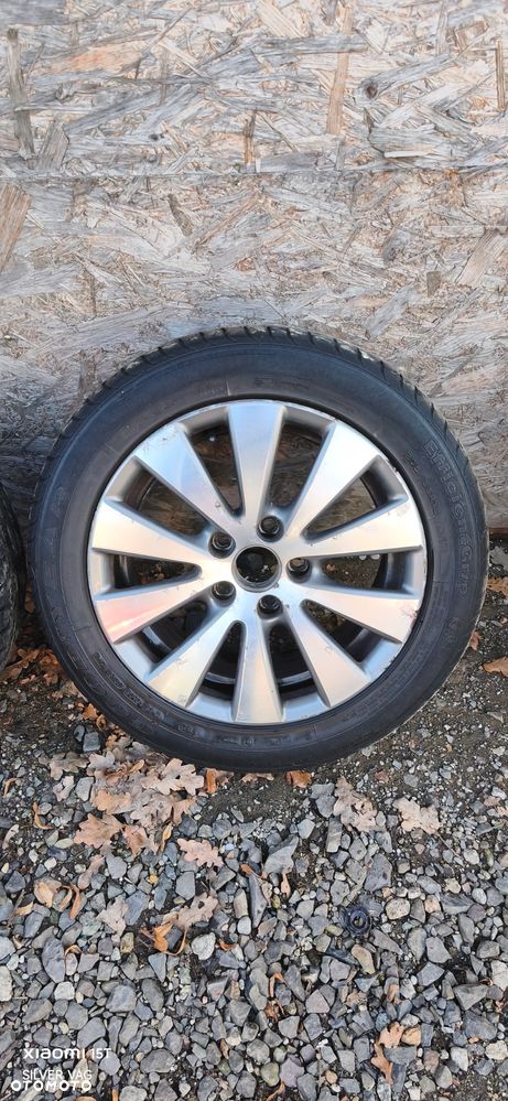 Alufelgi koła felgi opony 205 55 16 Volkswagen Touran golf passat 5x112 4szt oryginalne ET45 - 5