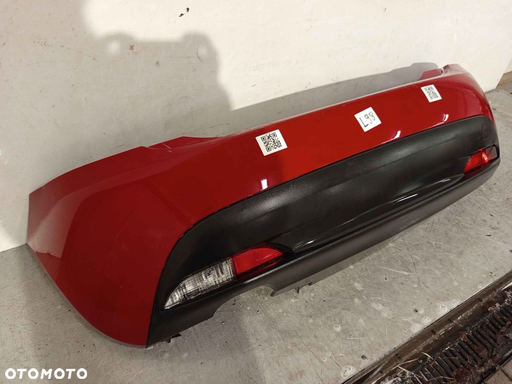 + ZDERZAK TYŁ TYLNY CHRYSLER LANCIA YPSILON 3 III ROSSO SFRONTATO CZERWONY - 3