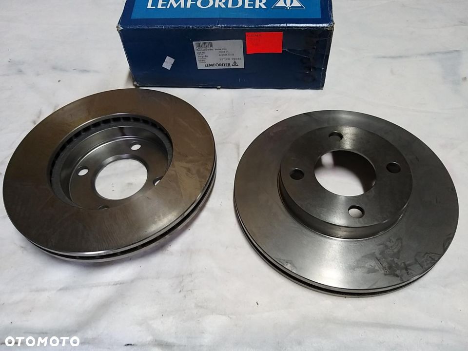 tarcza hamulcowa przednia  257X22 V 4-OTW AUDI 80/90/100 77-91 10088 - 1